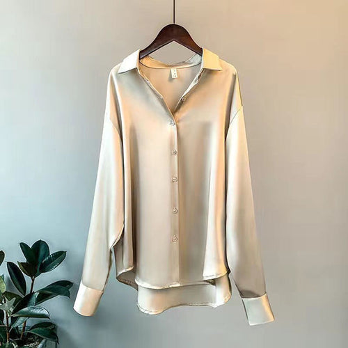 Drune | Satin Bluse für Frauen