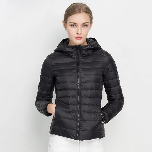 Drune | Urban Chic Leichtgewicht Daunenjacke