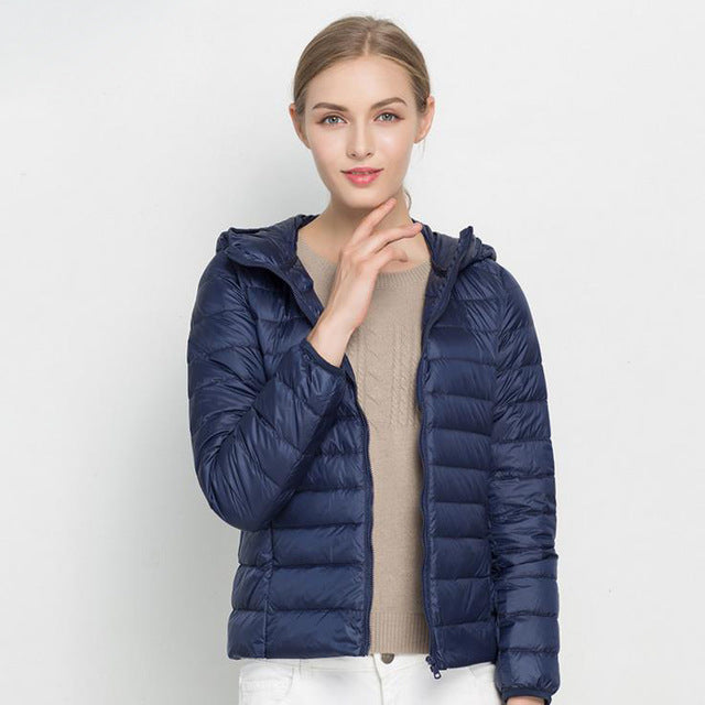 Drune | Urban Chic Leichtgewicht Daunenjacke