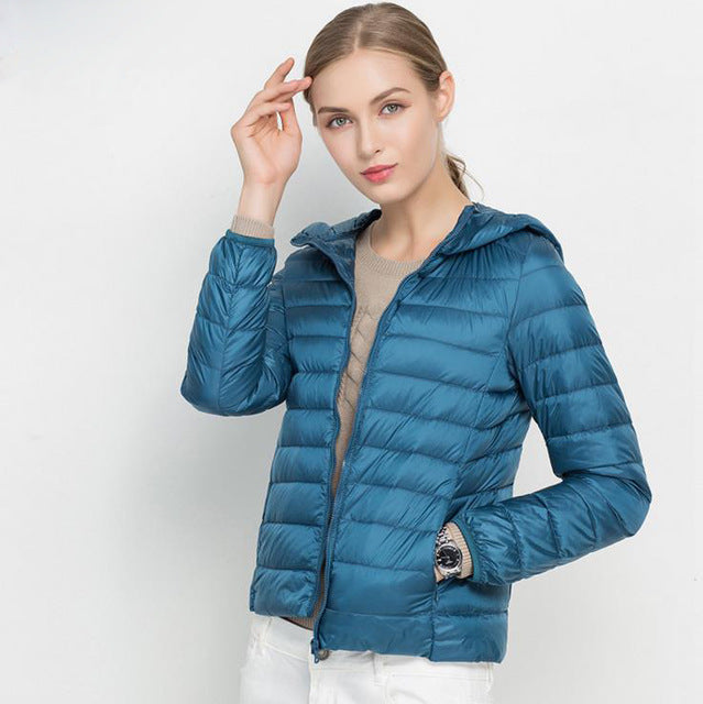 Drune | Urban Chic Leichtgewicht Daunenjacke