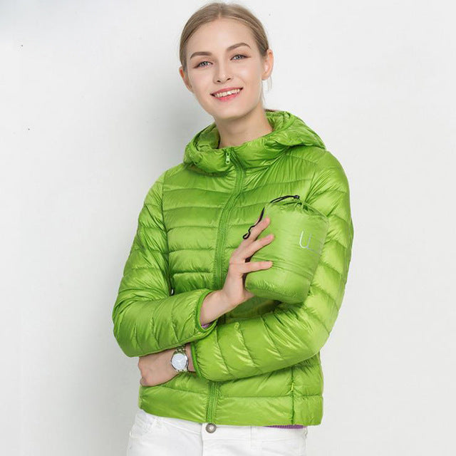 Drune | Urban Chic Leichtgewicht Daunenjacke