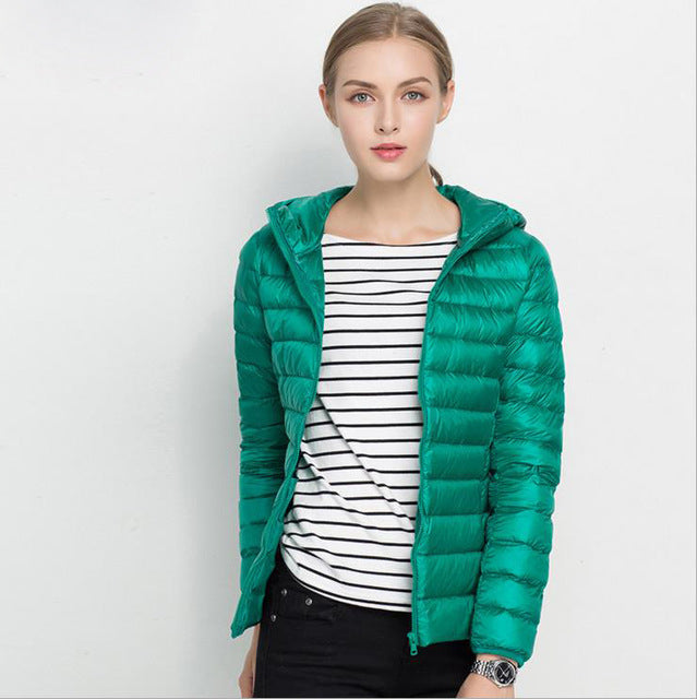 Drune | Urban Chic Leichtgewicht Daunenjacke
