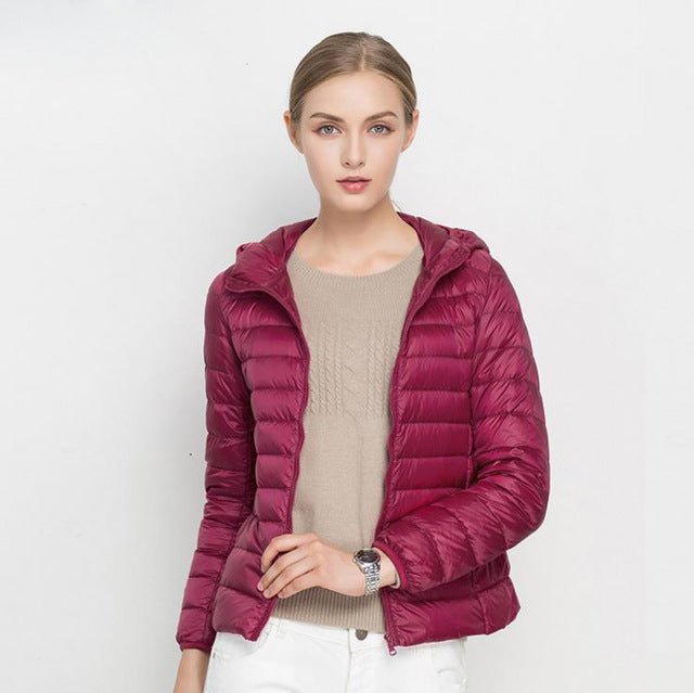 Drune | Urban Chic Leichtgewicht Daunenjacke