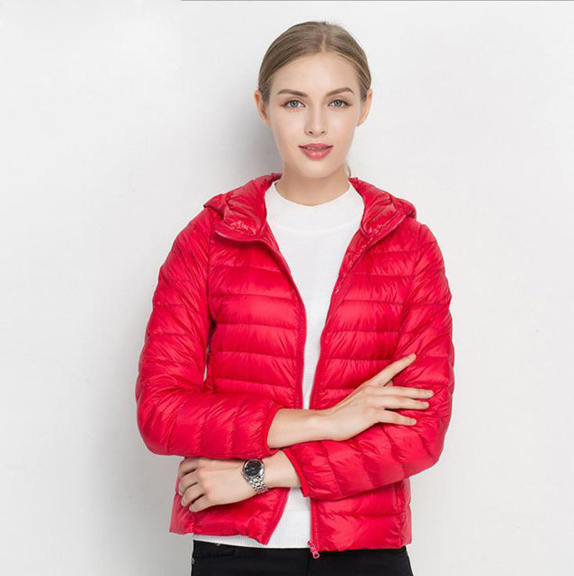 Drune | Urban Chic Leichtgewicht Daunenjacke