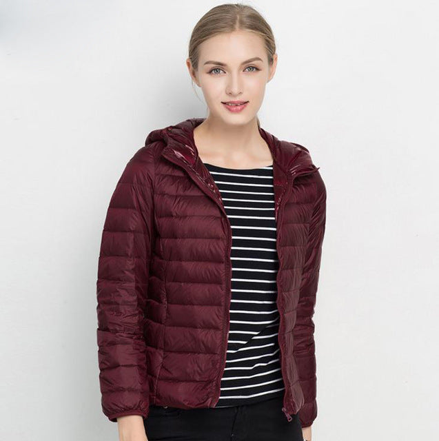 Drune | Urban Chic Leichtgewicht Daunenjacke