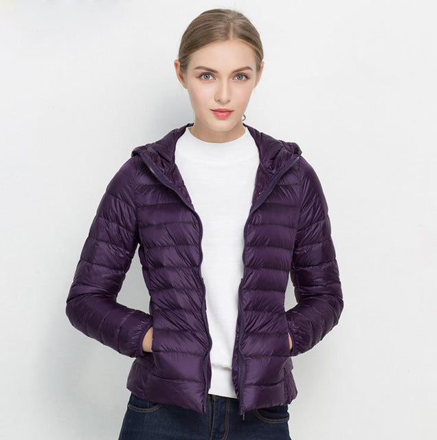 Drune | Urban Chic Leichtgewicht Daunenjacke