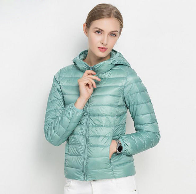 Drune | Urban Chic Leichtgewicht Daunenjacke
