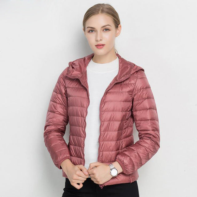 Drune | Urban Chic Leichtgewicht Daunenjacke