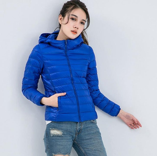 Drune | Urban Chic Leichtgewicht Daunenjacke
