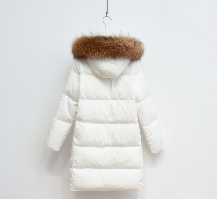 Drune | Arctic Luxe - Elegante lange Jacke