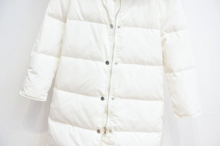 Drune | Arctic Luxe - Elegante lange Jacke