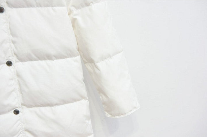 Drune | Arctic Luxe - Elegante lange Jacke