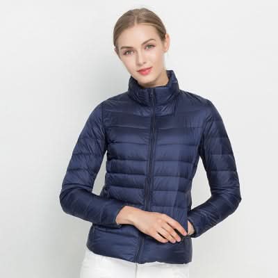 Drune | Leuchtend Grüner Puffer für Herbst und Winter für Frauen