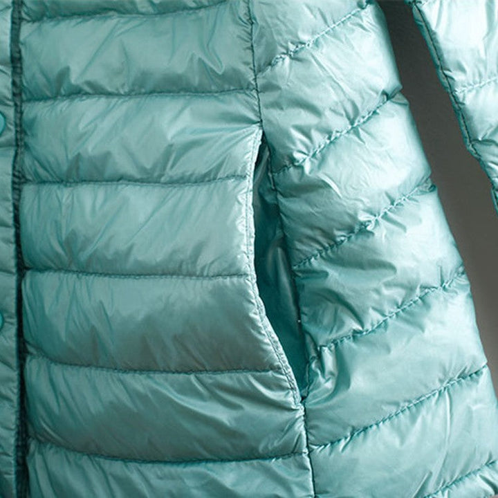 Drune | Daunenjacke ohne Kragen "Elegance Essential"