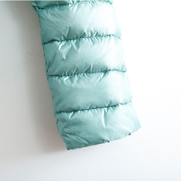 Drune | Daunenjacke ohne Kragen "Elegance Essential"