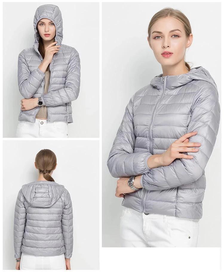 Drune | Urban Chic Leichtgewicht Daunenjacke