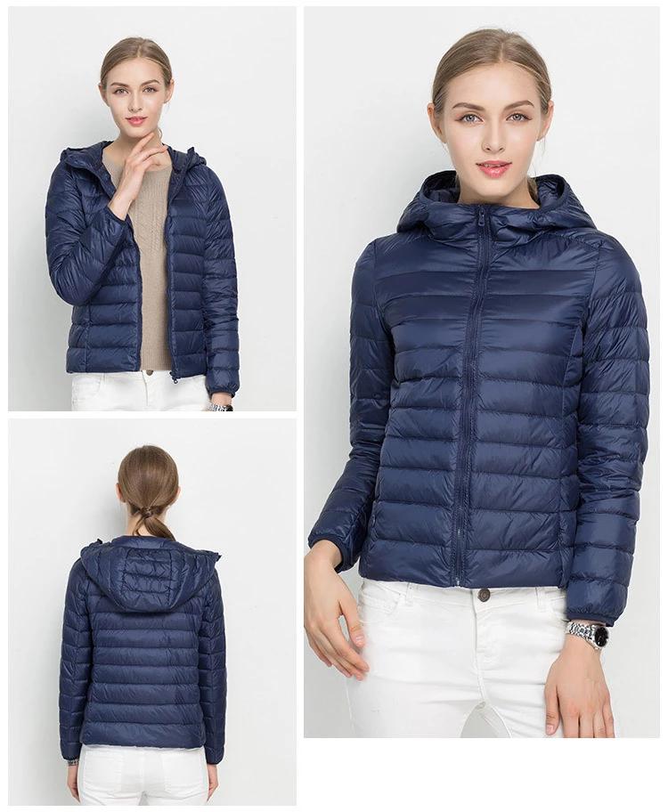 Drune | Urban Chic Leichtgewicht Daunenjacke