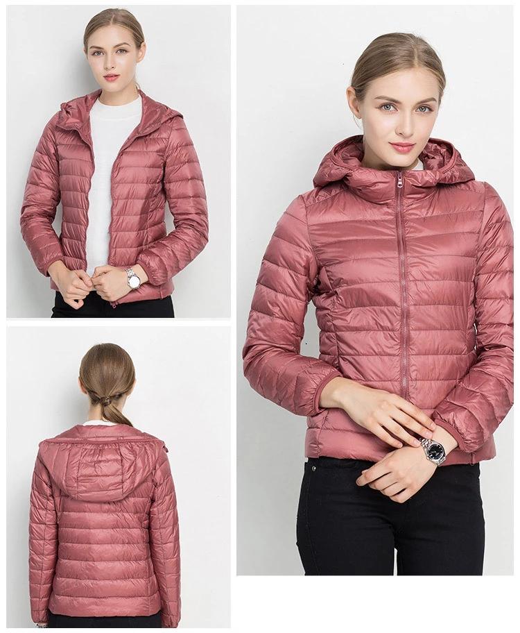 Drune | Urban Chic Leichtgewicht Daunenjacke
