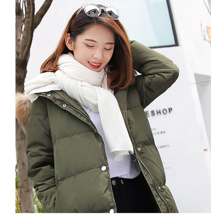 Drune | Arctic Luxe - Elegante lange Jacke