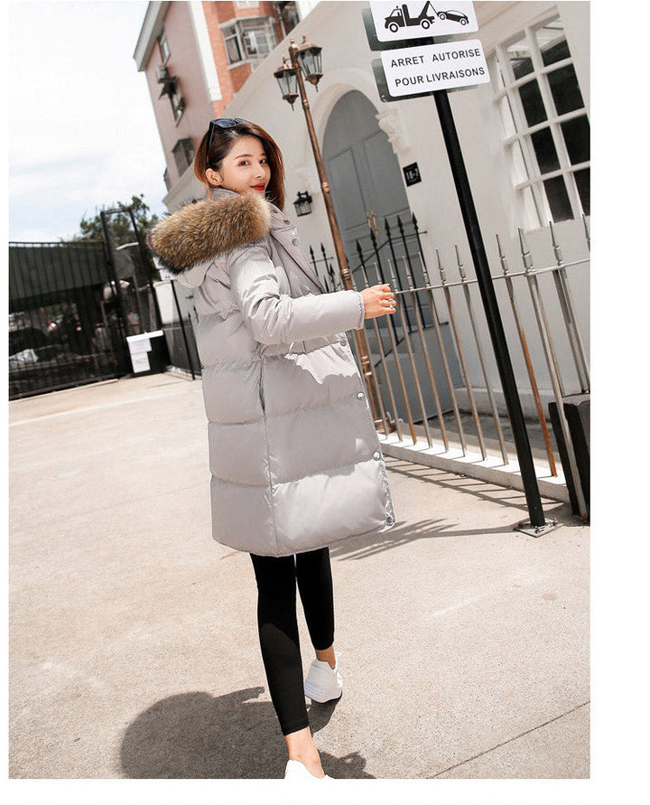 Drune | Arctic Luxe - Elegante lange Jacke