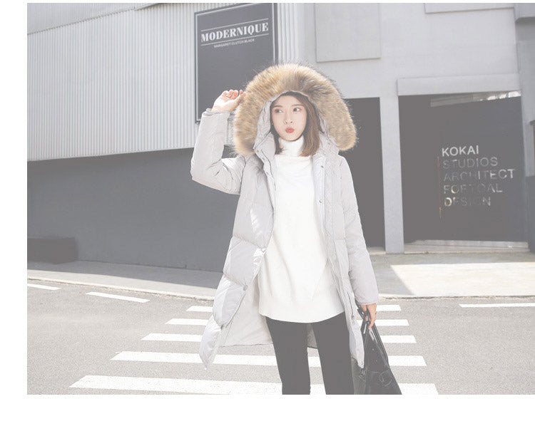 Drune | Arctic Luxe - Elegante lange Jacke