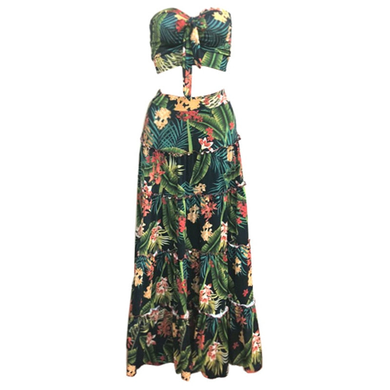 Drune | Zwei Teile Bandeau Maxi