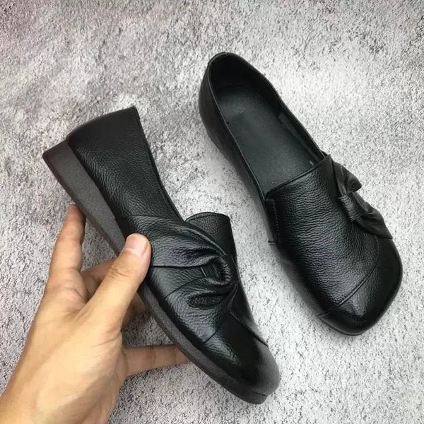 Leder Damen Schuhe mit rutschfester Sohle – Aurora Drune