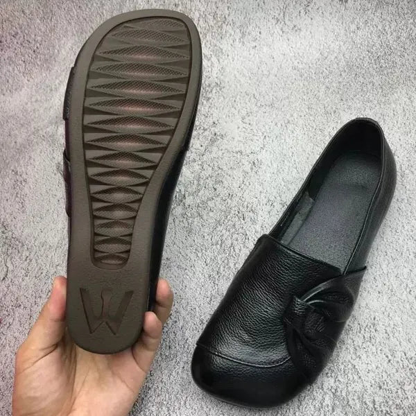 Leder Damen Schuhe mit rutschfester Sohle – Aurora Drune