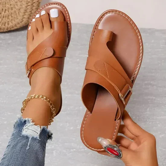 Drune | Orthopädische Sandalen aus Hochwertigem Leder