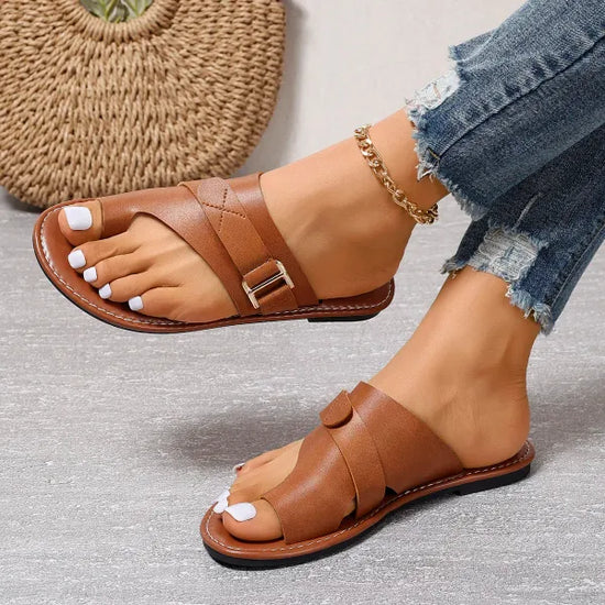 Drune | Orthopädische Sandalen aus Hochwertigem Leder