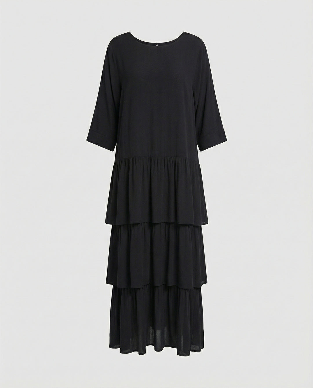 Drune | Luxuriös Elegantes Chiffonkleid