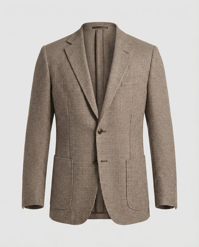 Herren Blazer Leinen Sakko leger
