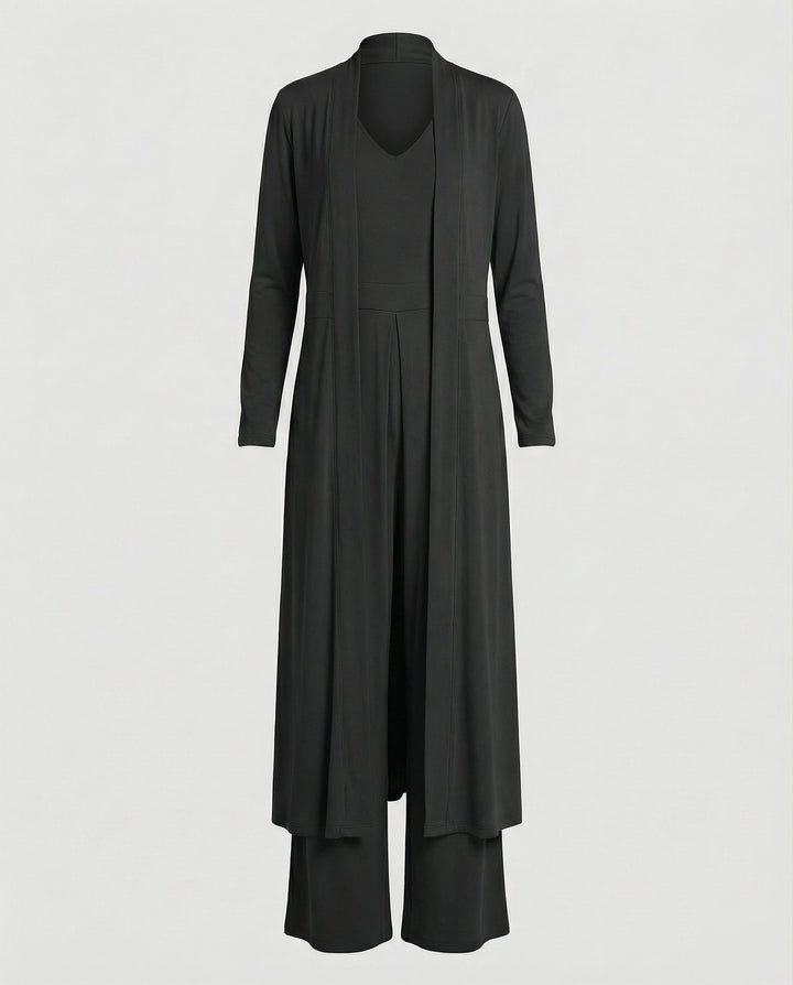 Drune - Stilvolles Zweiteiler-Set Modern Geschnittene Silhouette