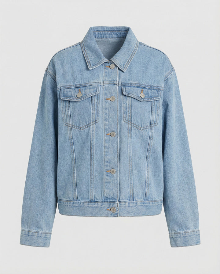 Damen Jeansjacke Damen Oversize