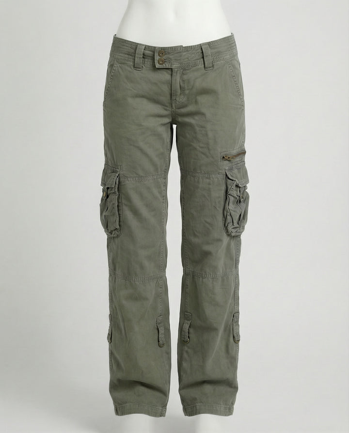Drune - Elegante Cargohose für Damen Moderner Schnitt
