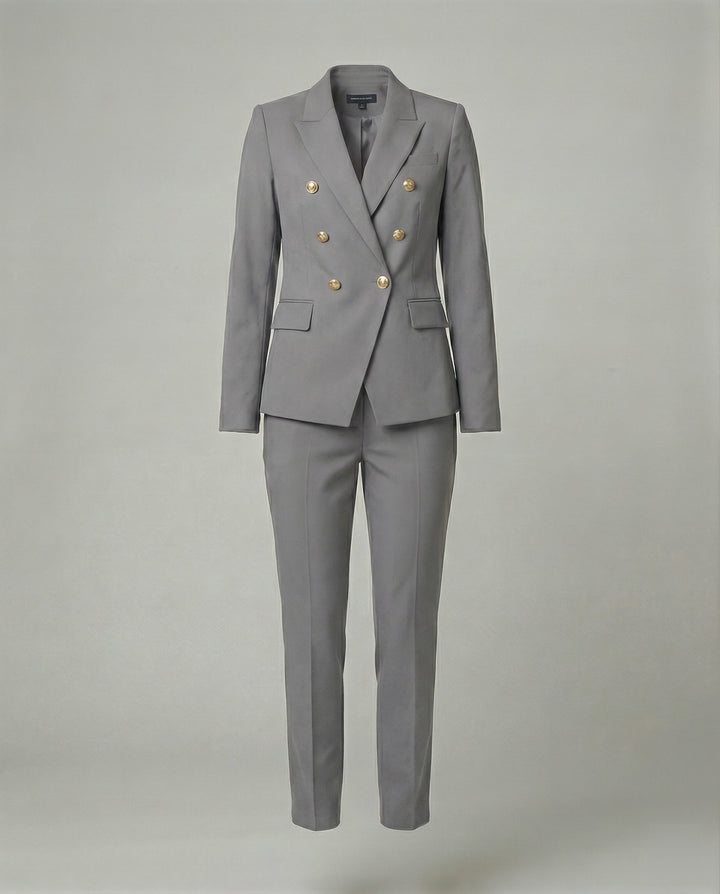 Drune | Damen Satz mit Schickem Knopf Blazer