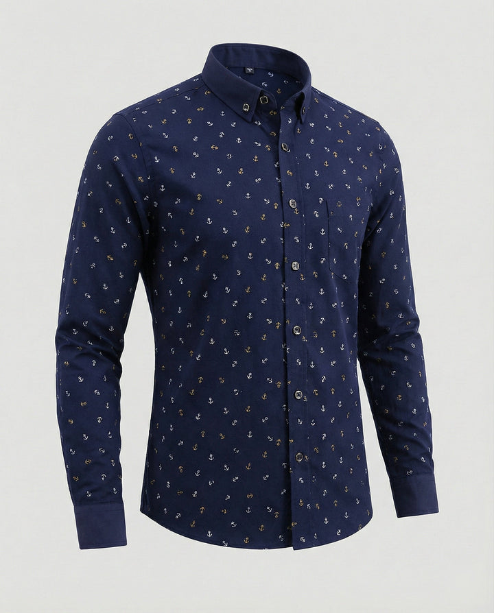 Herren Businesshemd Slim Kentkragen