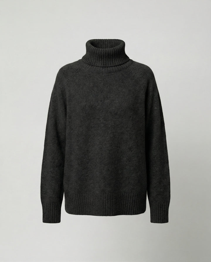 Drune - Lässiger Kaschmir Rollkragenpullover, Weiche & Bequeme Passform