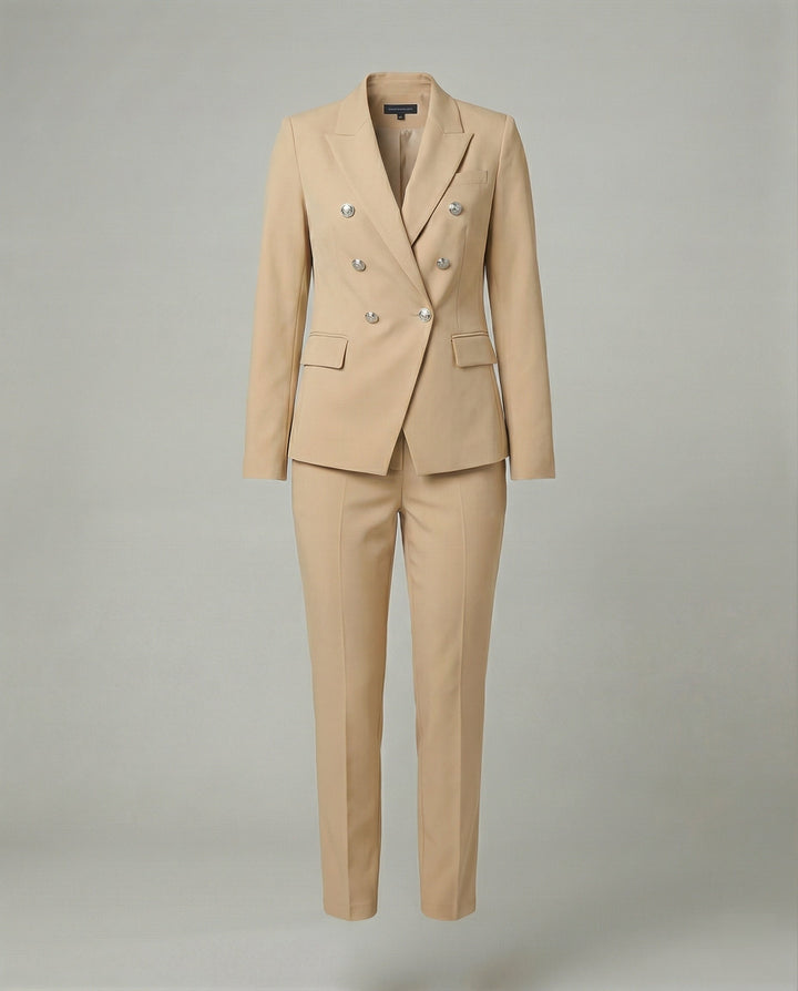 Drune | Damen Satz mit Schickem Knopf Blazer