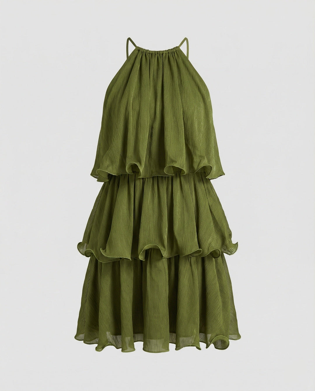 Damen Freizeitkleid Mini hochgeschlossen