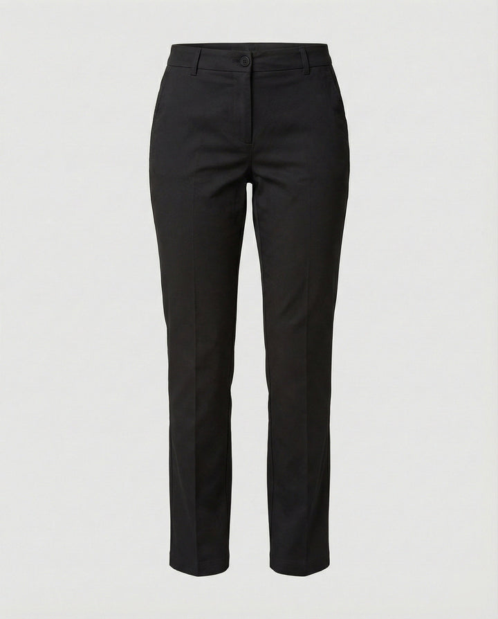 Damen Business Stoffhose mit hohem Bund