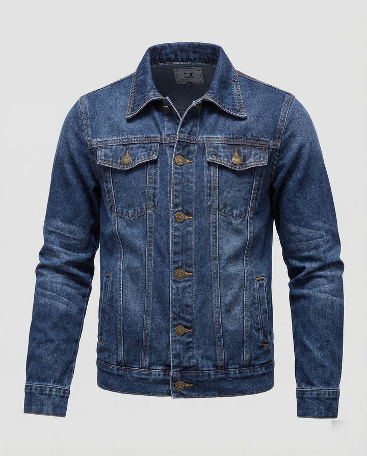 Herren Jeansjacke Denim Worker