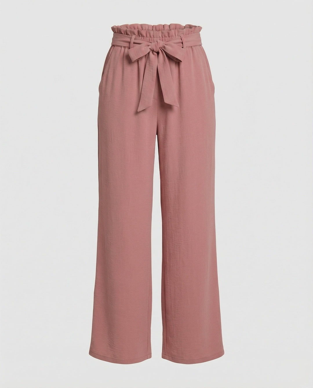 Damen Stoffhose Damen High Waist weit