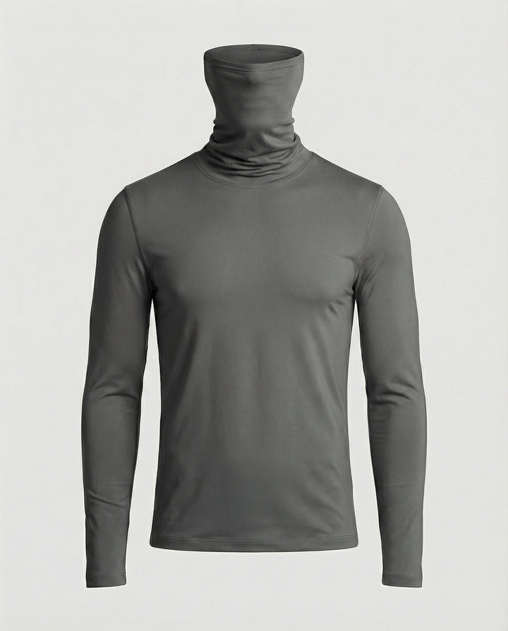 Herren Funktionsshirt mit hohem Kragen und innovativem Feuchtigkeitsmanagement Drune