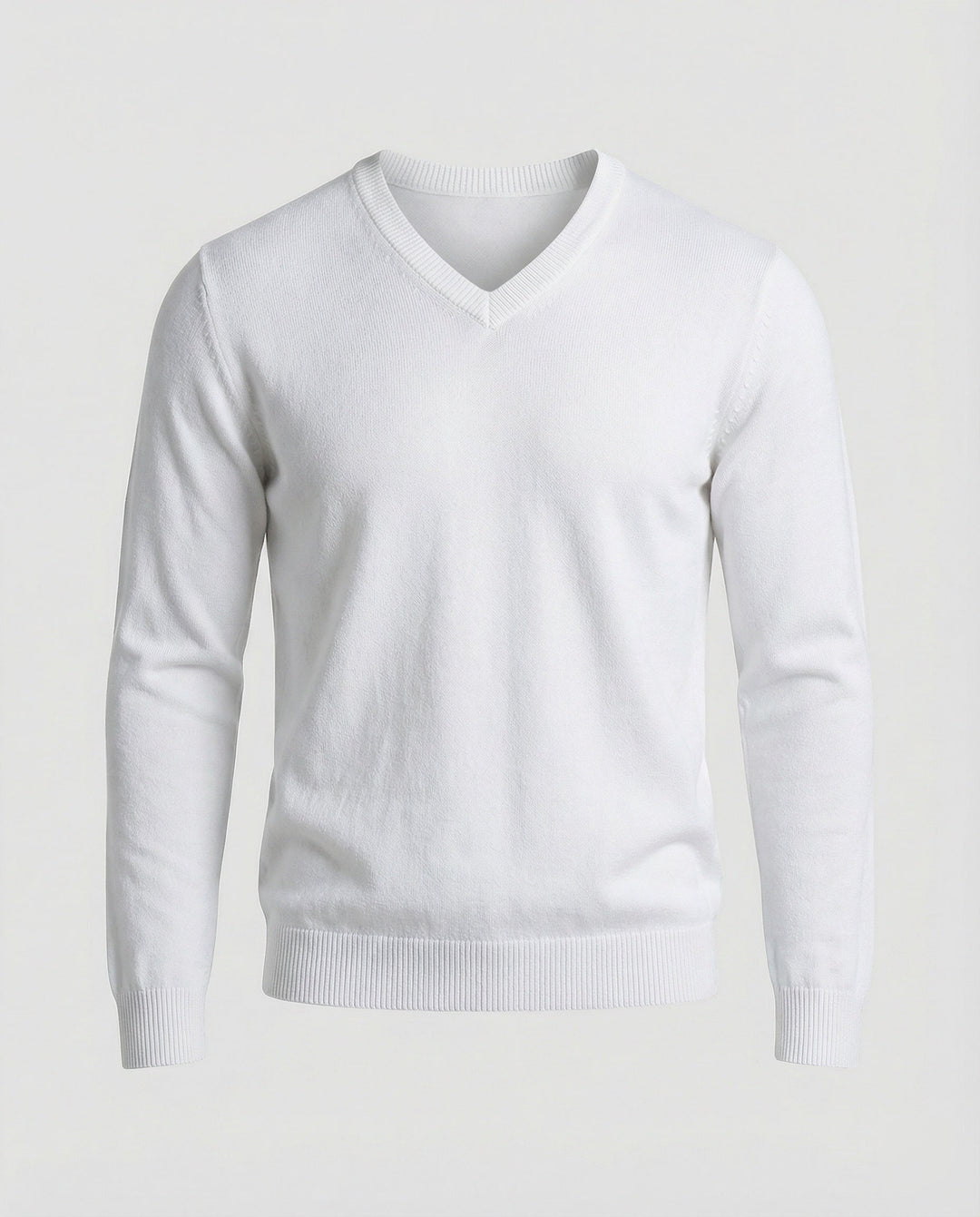 Herren V-Ausschnitt Feinstrickpullover Drune