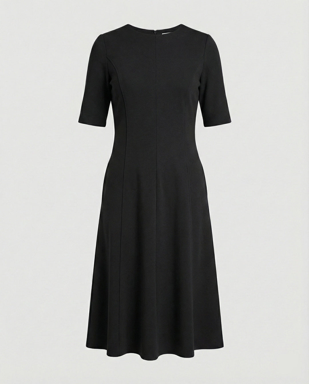 Damen Midikleid elegant Halbarm