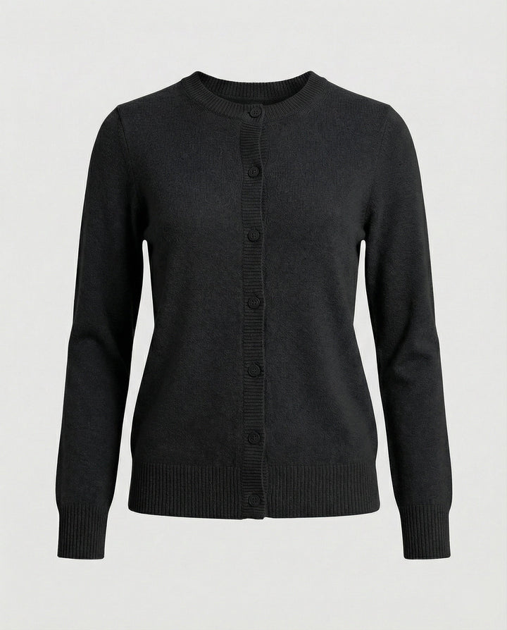 Strickjacke Damen klassisch mit feinem Strickdesign
