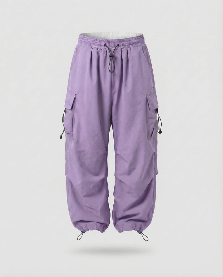 Damen Cargo Hose Leicht Weit