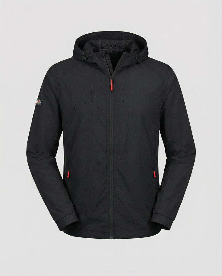Laufjacke Atmungsaktiv Mit Reißverschluss Herren