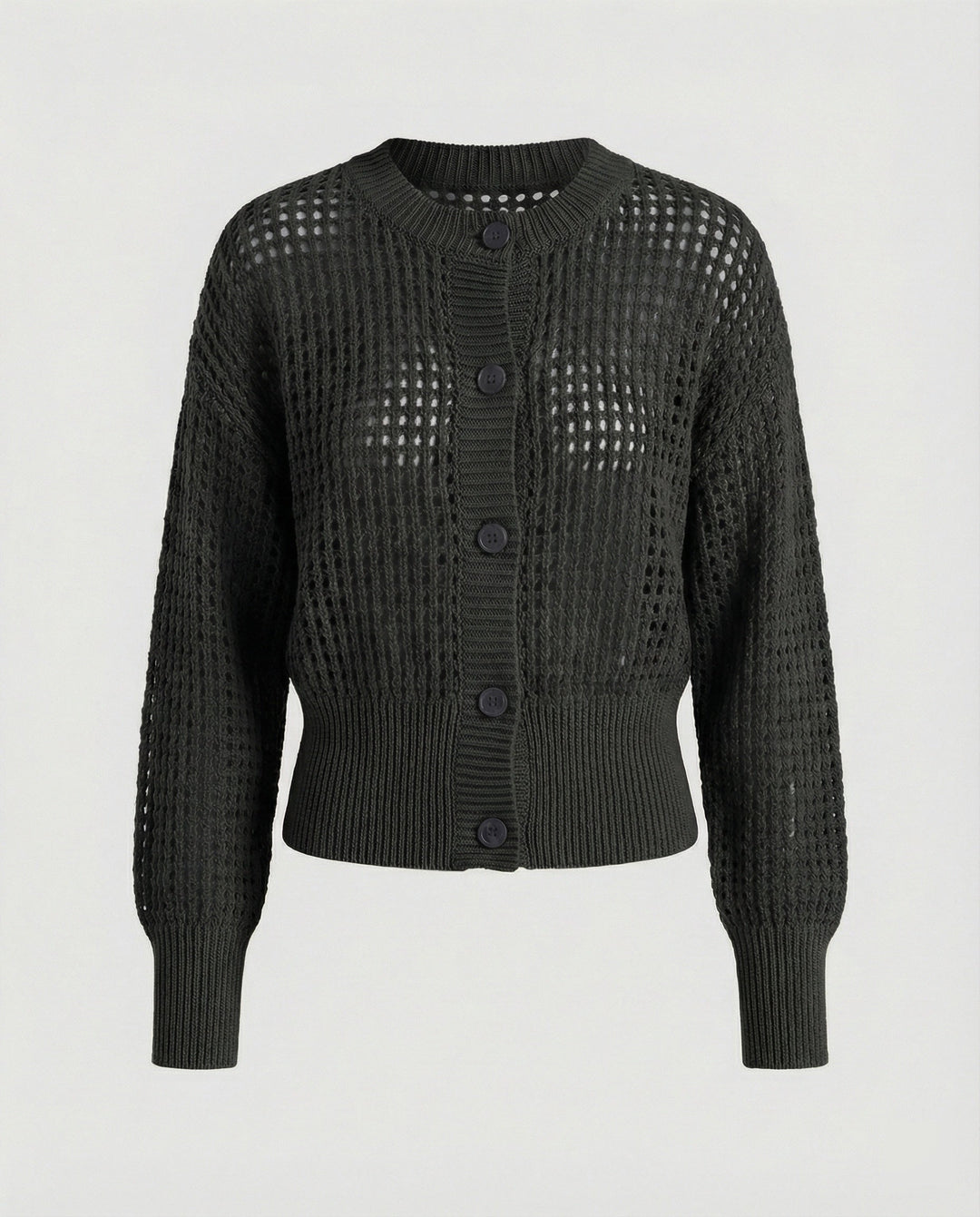 Damen luftiger Strickcardigan Drune